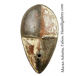 Африканская маска Aduma из Габона